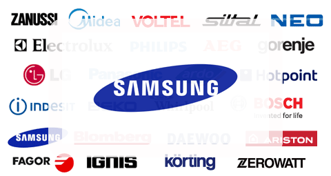 Квалифицированный ремонт и обслуживание стиральных машин производителя Samsung